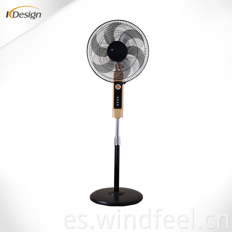 Ventilador de pedestal con clasificación fija y colorido de 16 pulgadas, precio bajo, buena venta, ventiladores de pedestal de 6 cuchillas